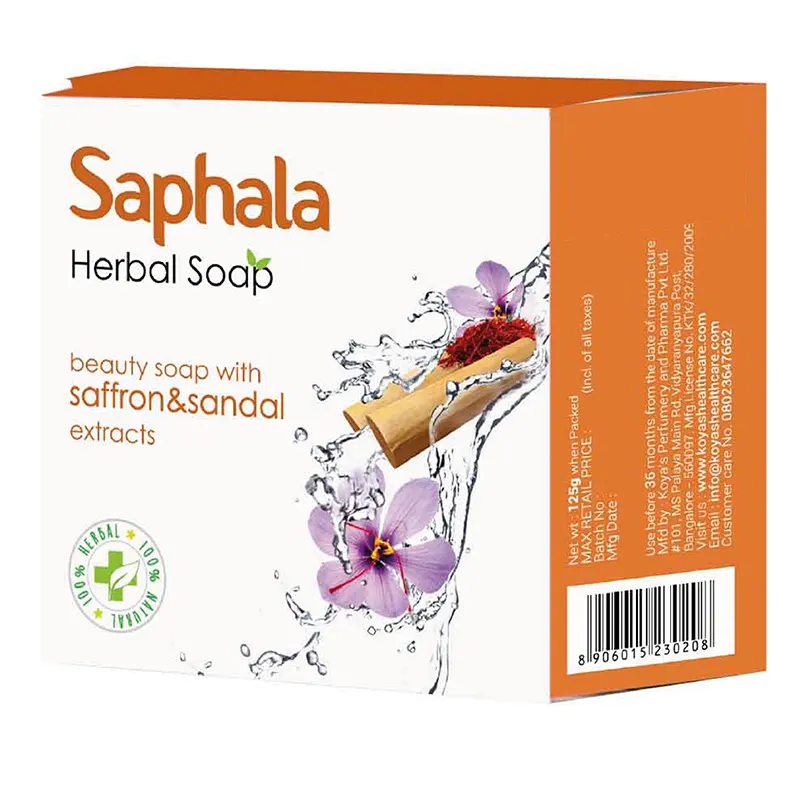 Buy Koya's Saphala Saffron Sandal Soap 75g from Able Store Kannur