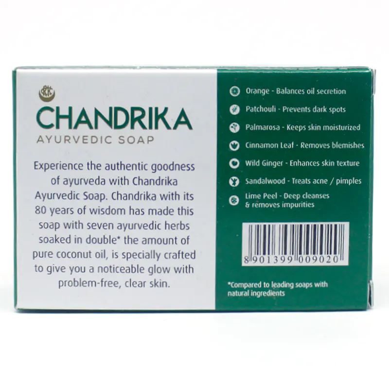 Buy Chandrika Ayurvedic Soap 125g  from Able Store Kannur