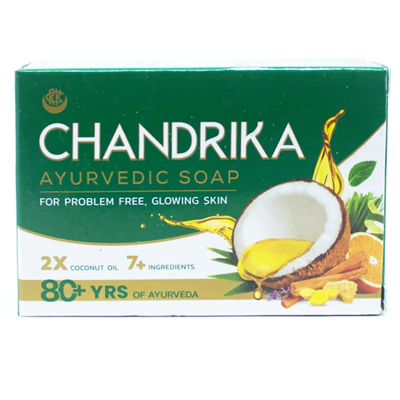 Buy Chandrika Ayurvedic Soap 75g from Able Store Kannur
